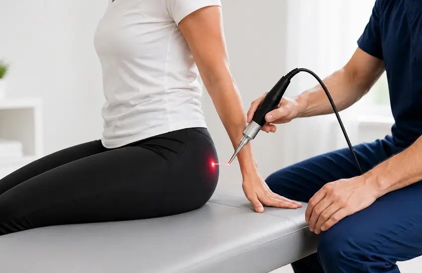 Valoración de tendinopatía glútea en consulta por dolor lateral de cadera y glúteo.